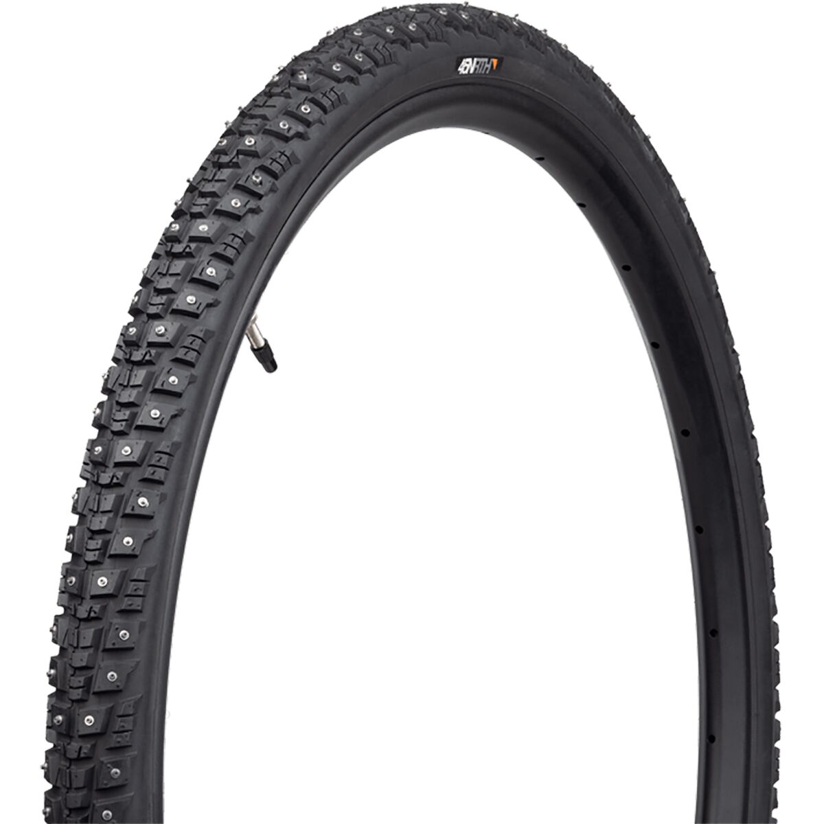 Image of 45NRTH Gravdal 650b Studded Gravel Tubeless Tire Black, 60tpi, 240 Concave Carbide Studs, 650bx38