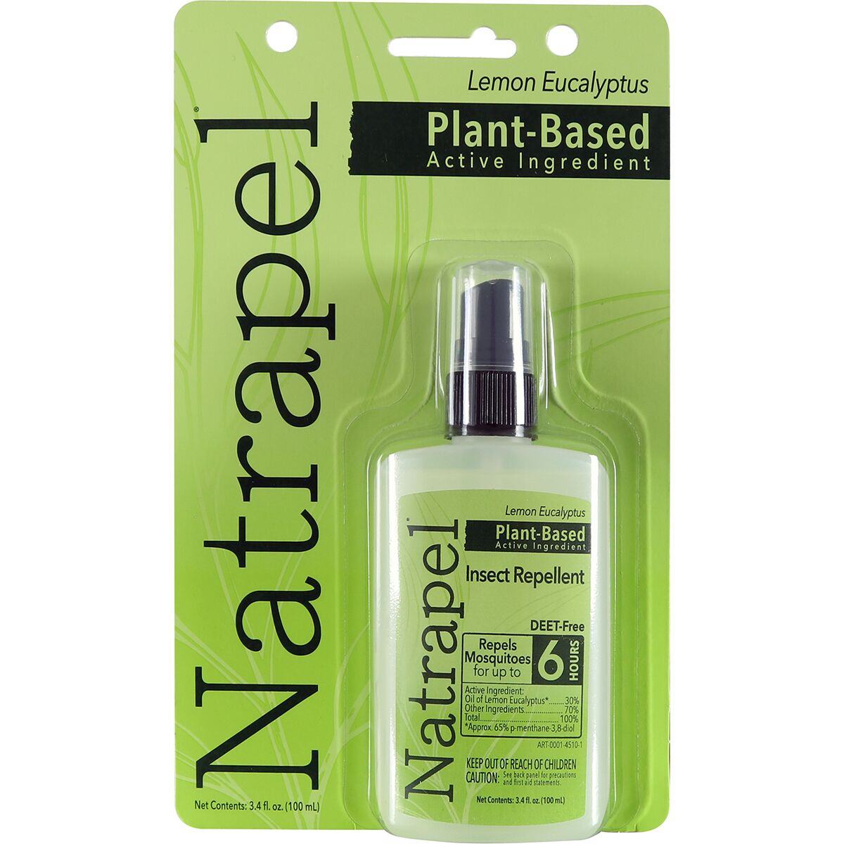 Natrapel Natrapel Lemon Eucalyptus Pump Insect Repellent One Color, 3.4oz