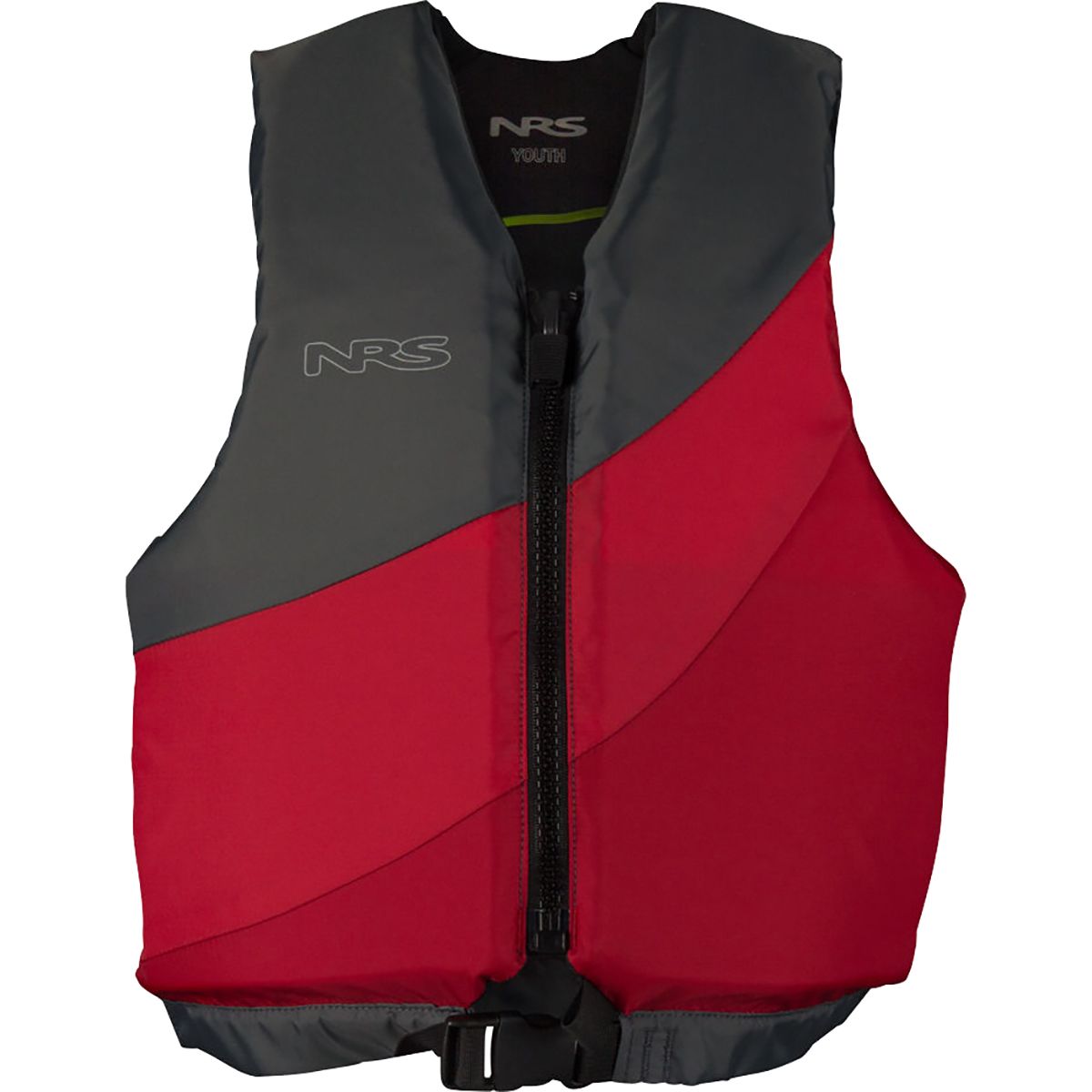 NRS NRS Crew Youth Personal Flotation Device - Kids' Red/Gray, One Size