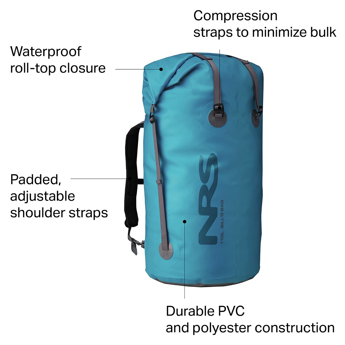 nrs bill's bolsa 65l