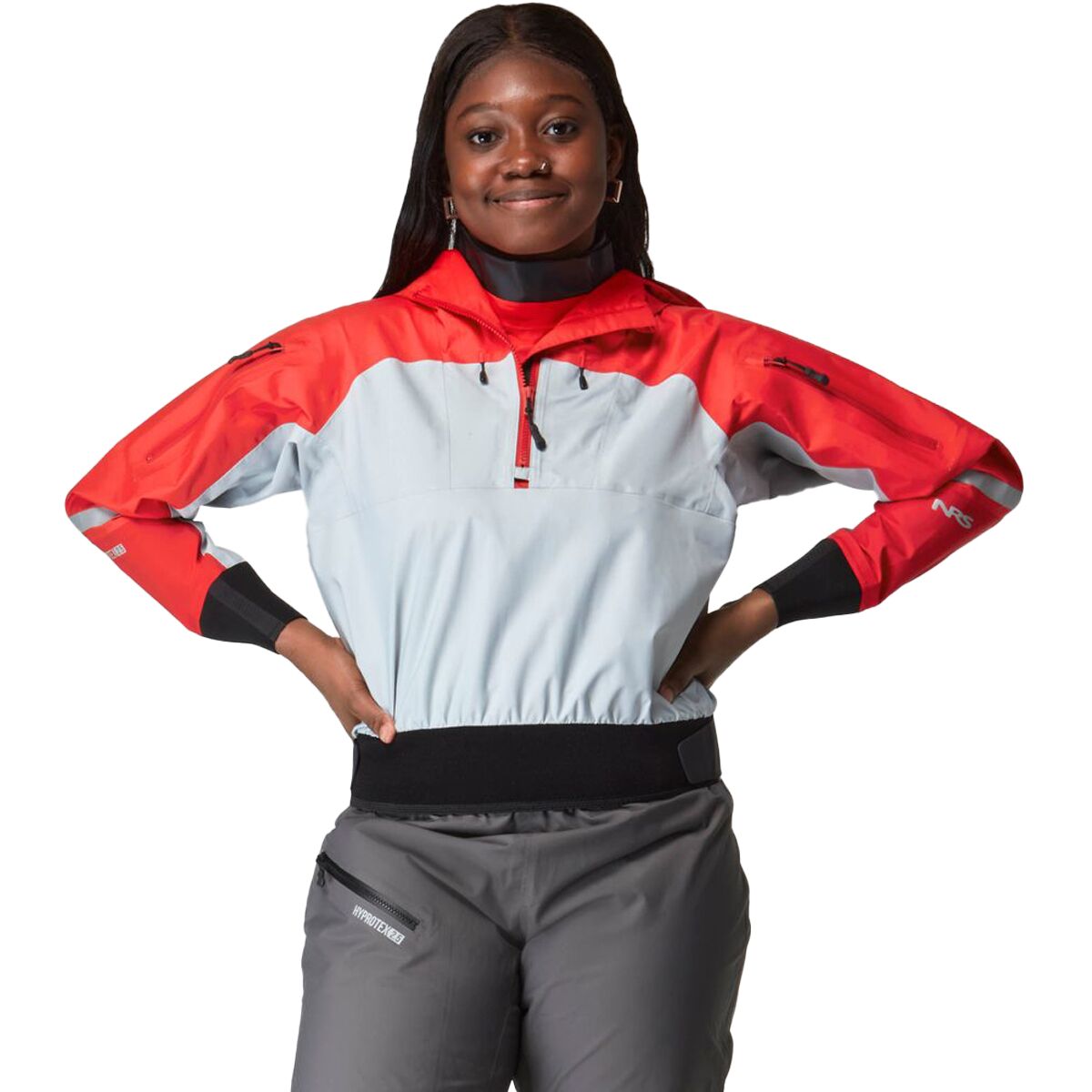 Image of NRS Riptide Splash Jacket - Women's Quarry, S