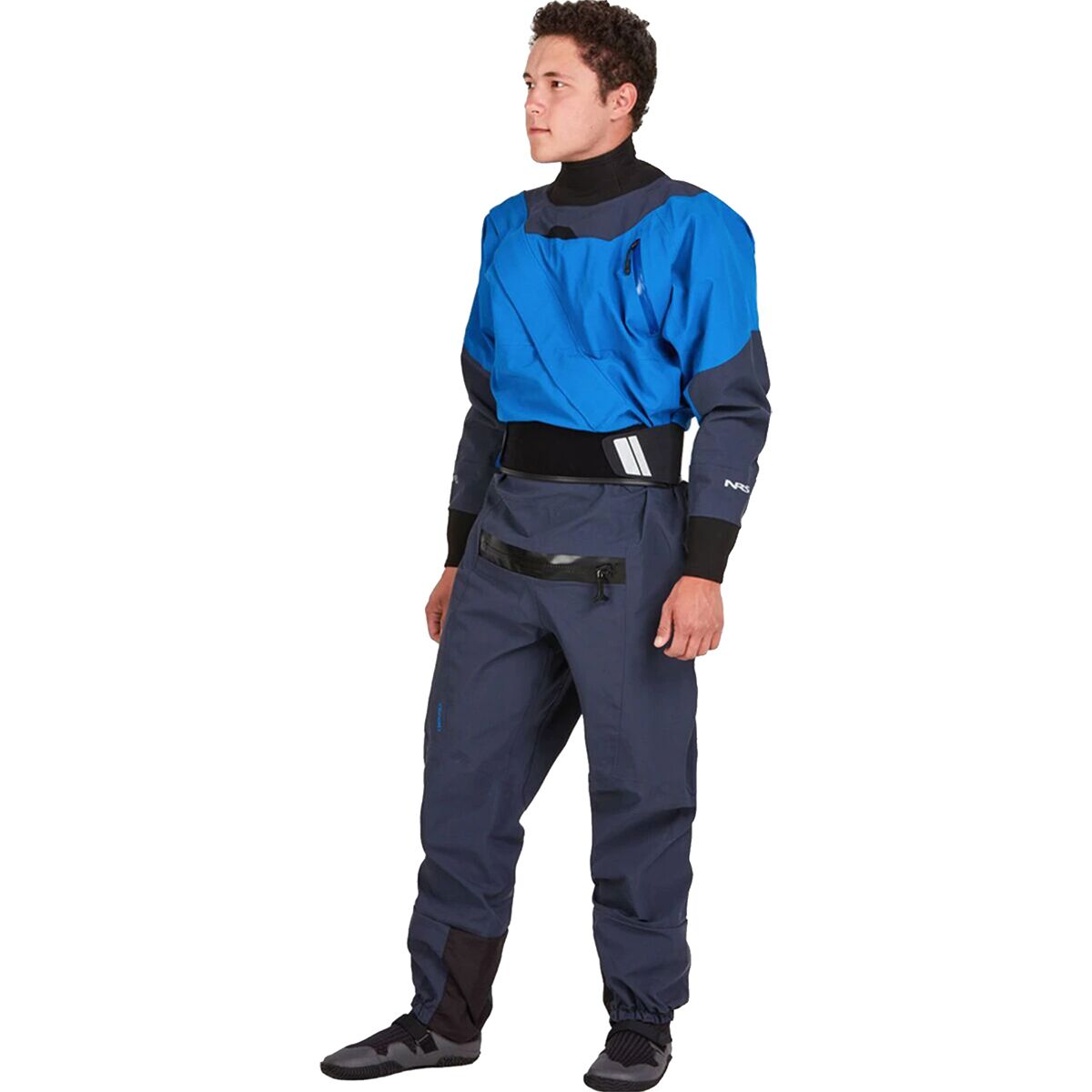 Image of NRS Axiom Drysuit - Men's Blue, S