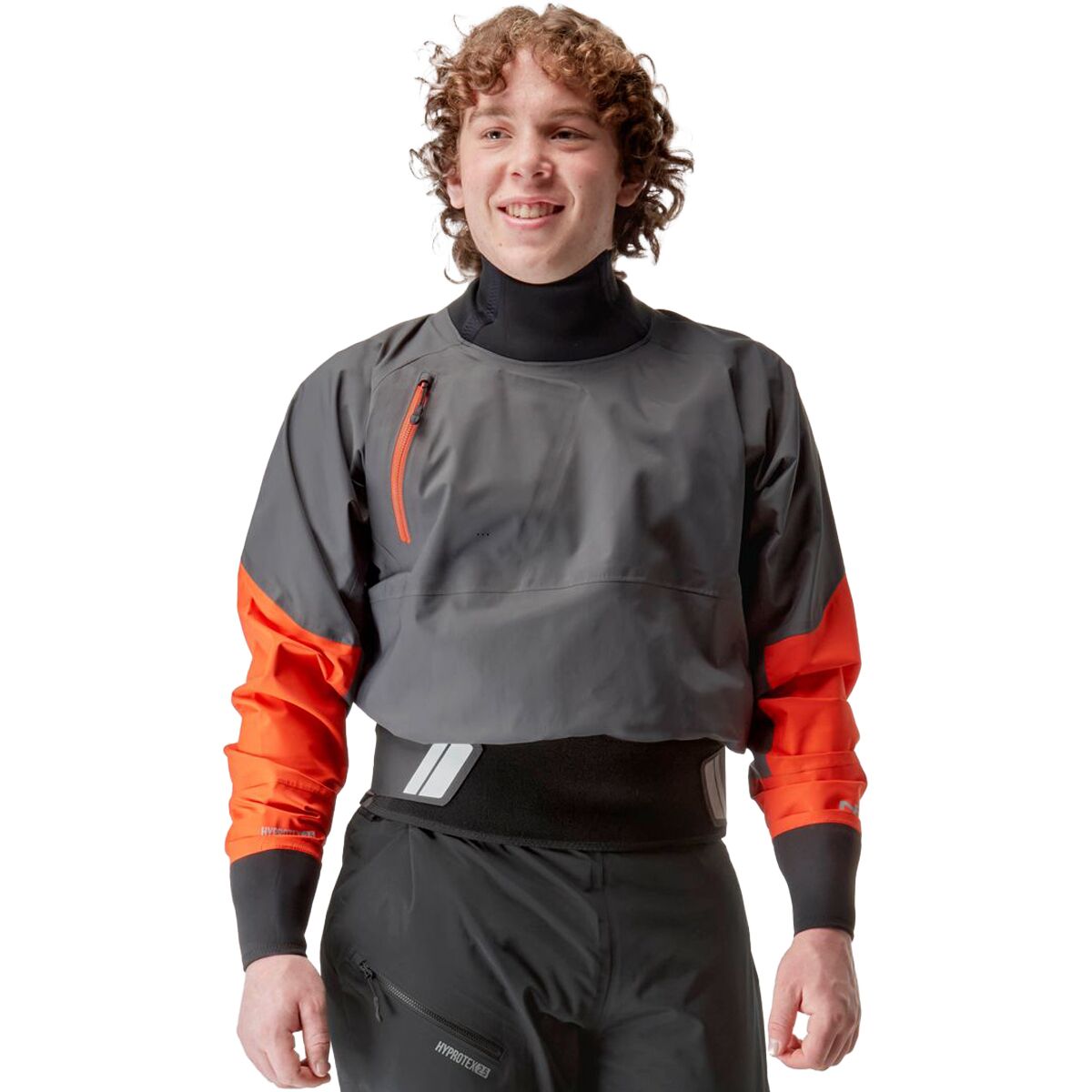 Image of NRS Stratos Comfort-Neck Paddling Jacket - Men's Graphite, M