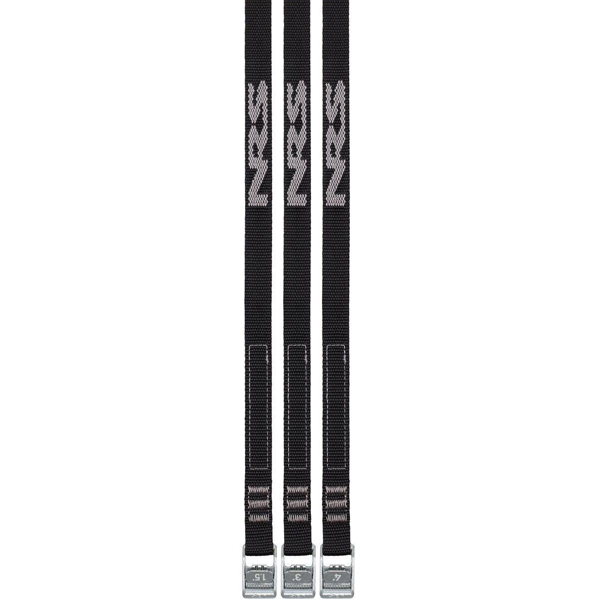 Image of NRS 5/8in Micro Straps Stealth Black, 4ft Pair