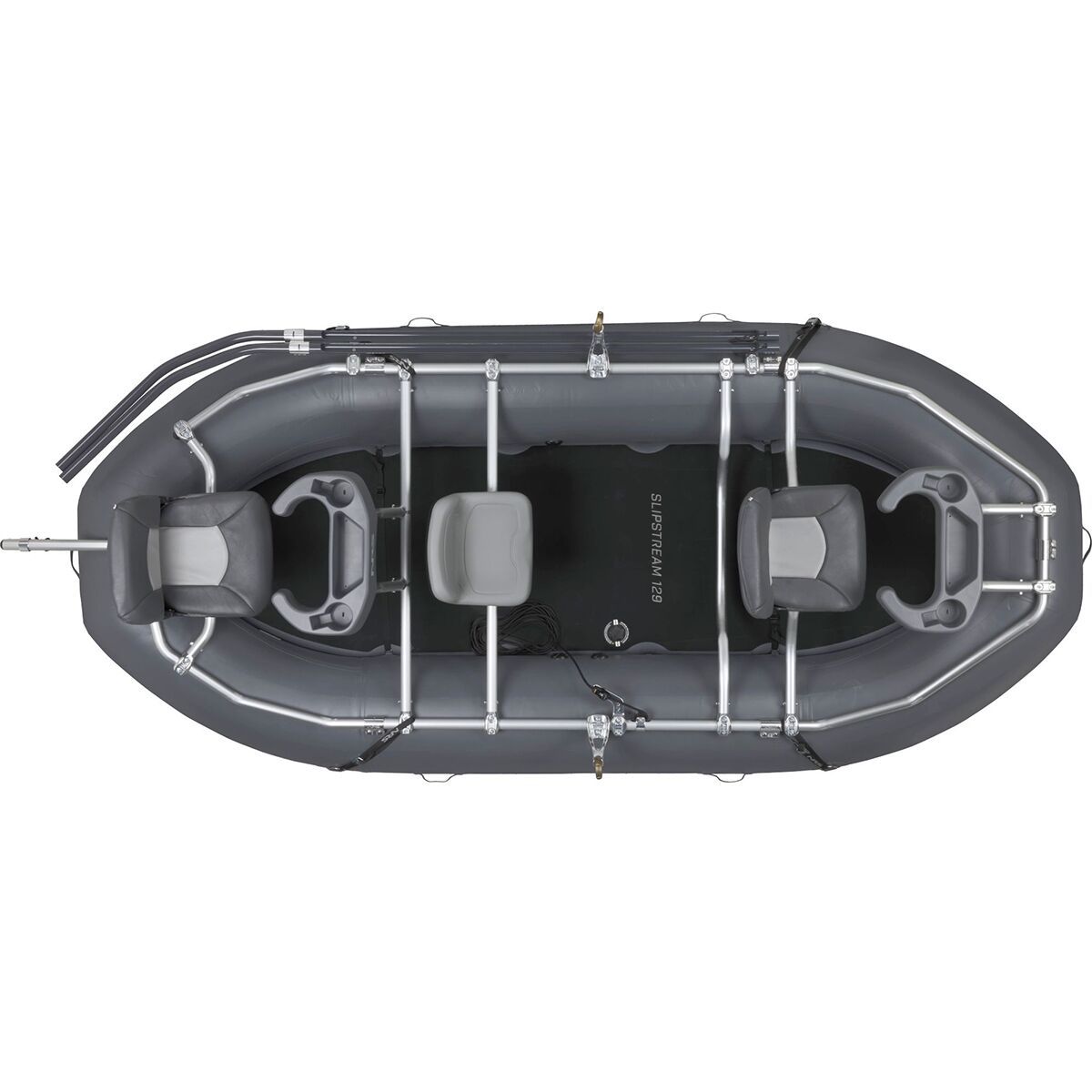 Image of NRS Slipstream 129 Fishing Raft Gray, 13ft