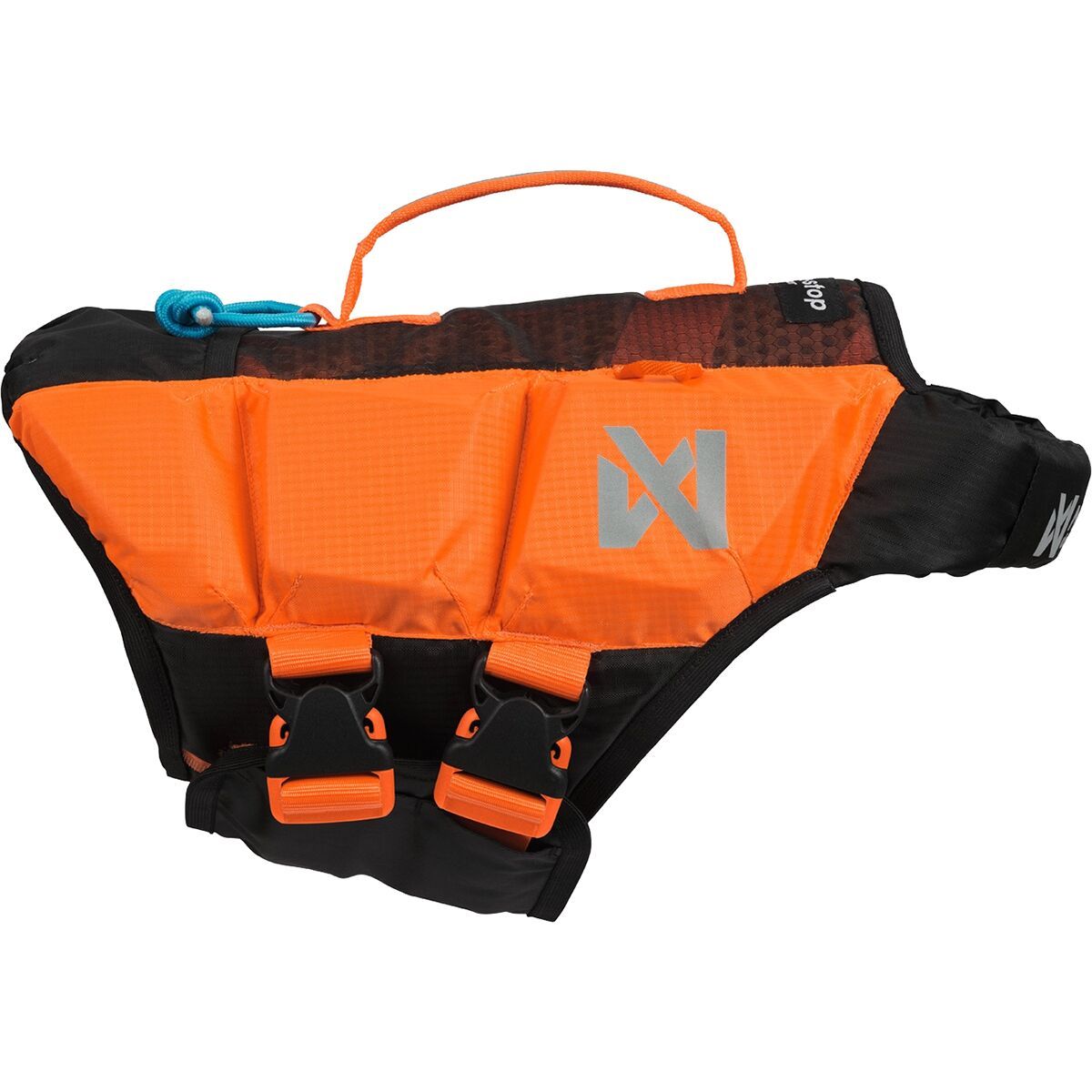 Non-stop Dogwear Protector Life Jacket Black/Orange