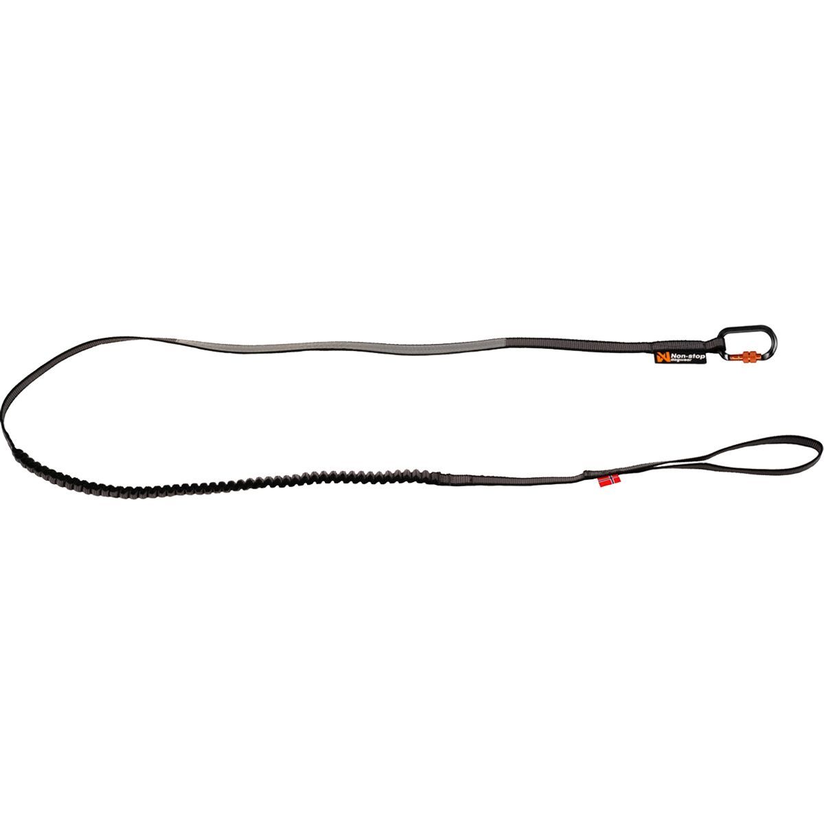 Image of Non-stop Dogwear Touring Bungee Leash Black/Grey, 3.8M/23mm