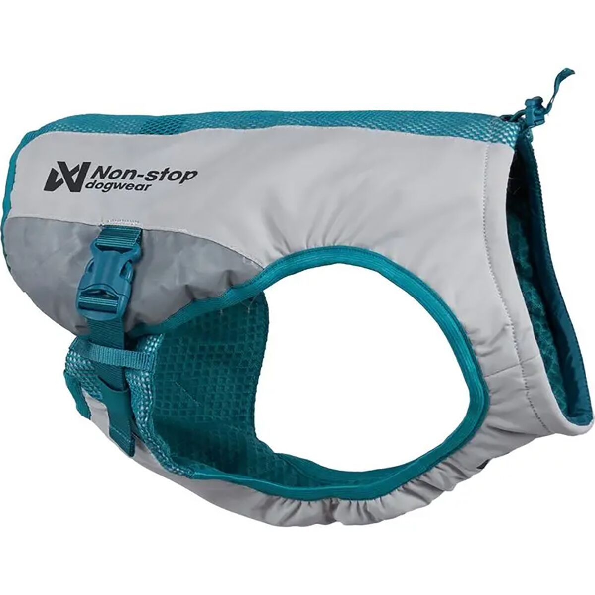 Image of Non-stop Dogwear Cooling Vest Lightgray/Teal, S