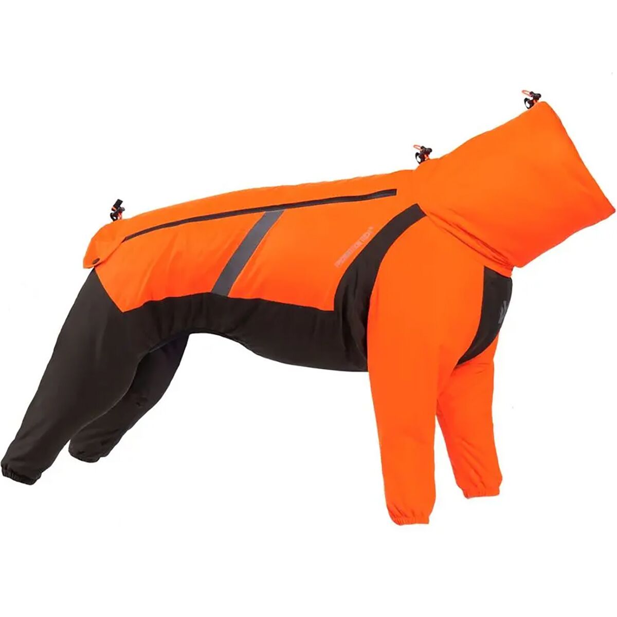 Image of Non-stop Dogwear Fjord Overall Raincoat Orange/Black, 45
