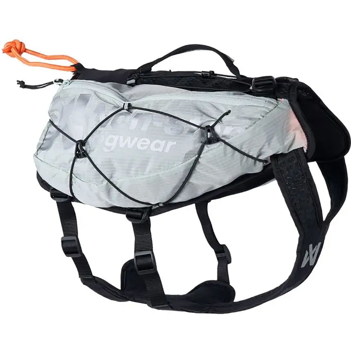 Image of Non-stop Dogwear Trail Light Dog Backpack Glaciergray, XL