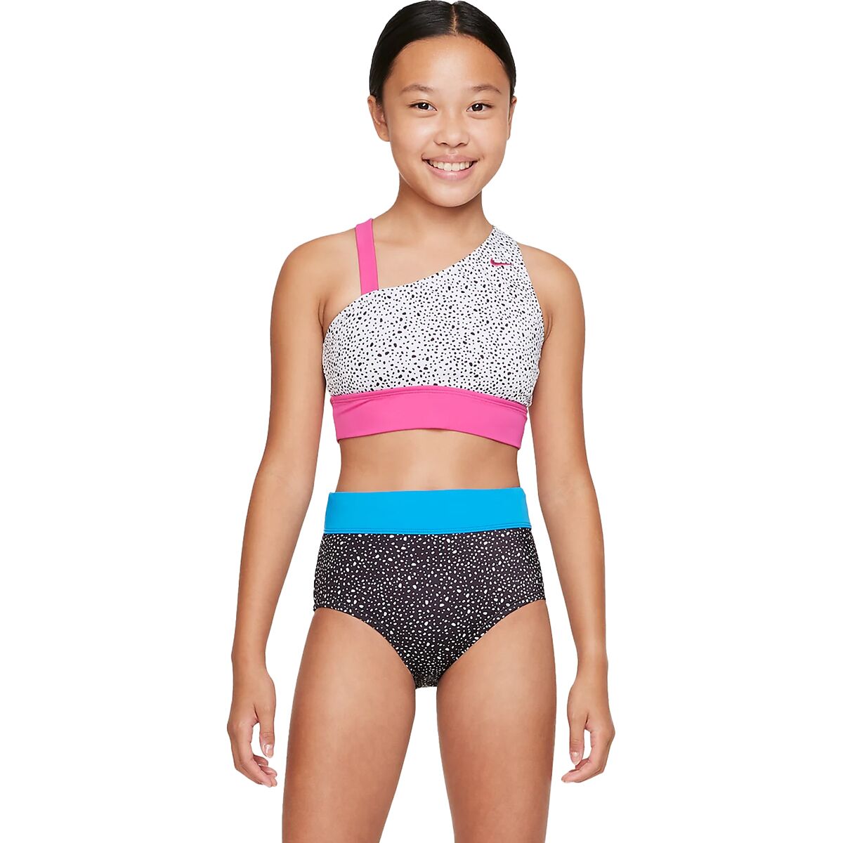 Nike Swim Asymmetrical Top + Bottom - Girls'