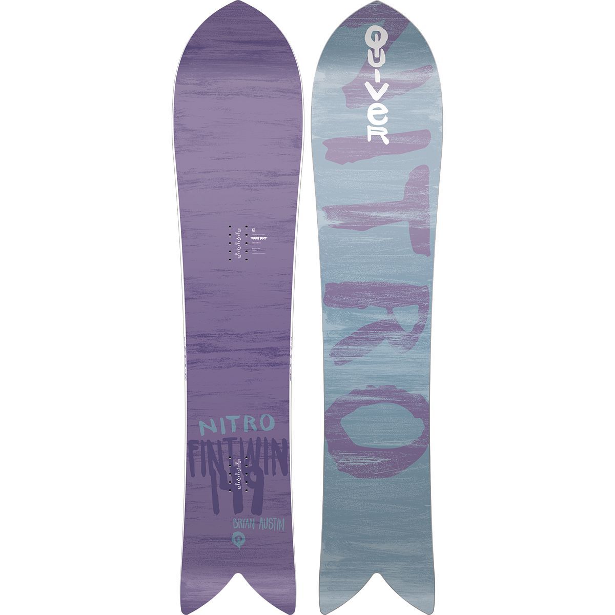 Nitro Quiver Fintwin Snowboard - Snowboard