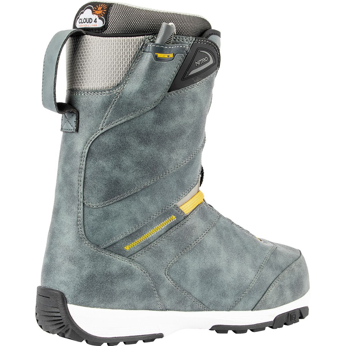 Snowboardschuh Nitro Anthem TLS Black-Charcoal 2019