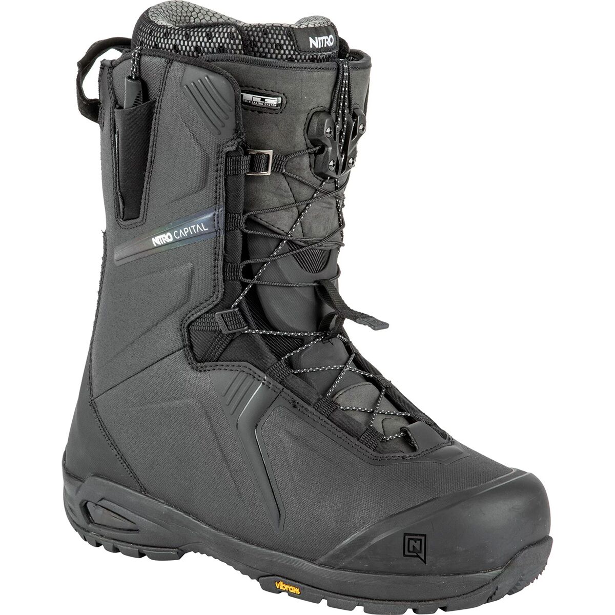 Nitro Capital TLS Snowboard Boot - 2024 Black/Iridium