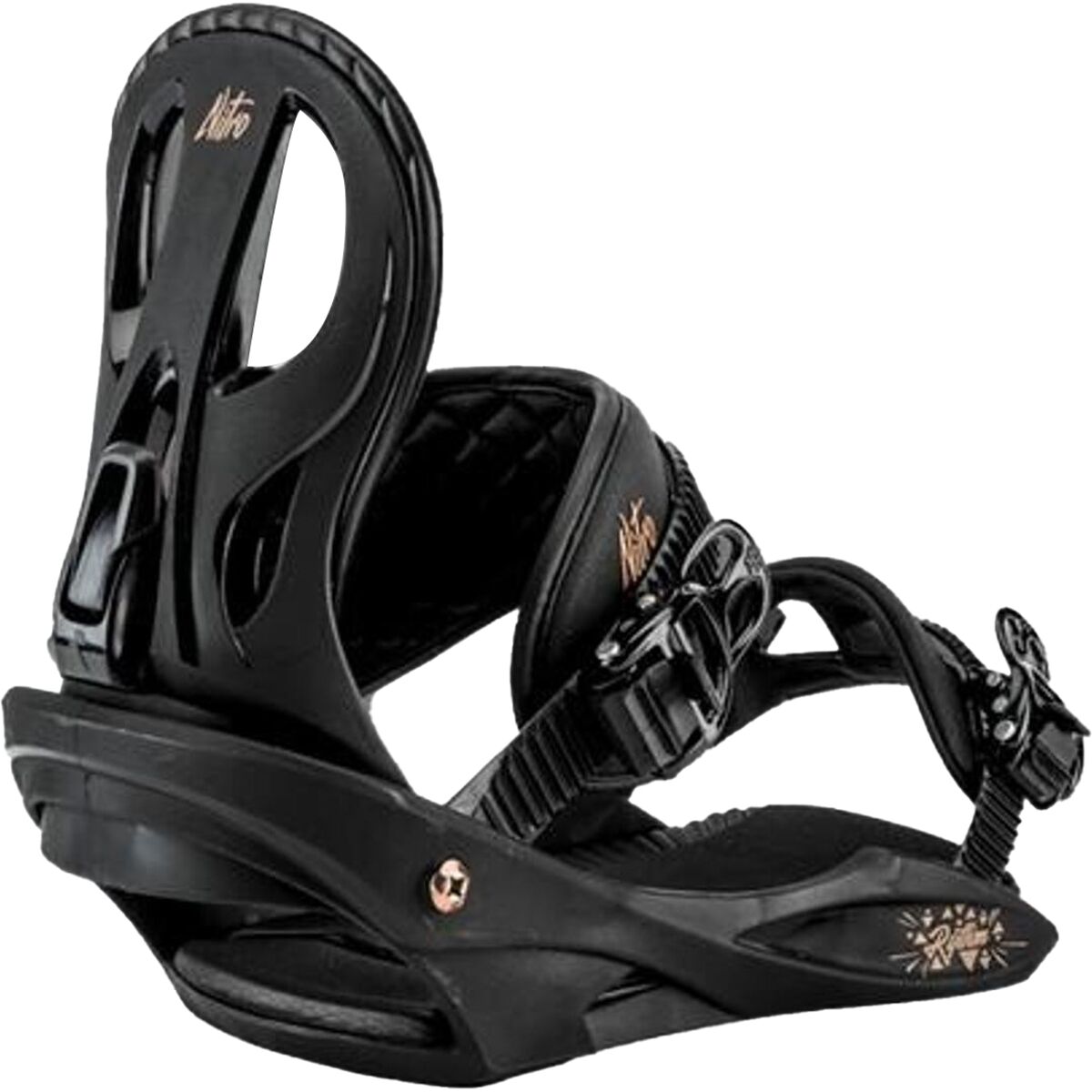 Image of Nitro Rhythm Snowboard Binding - 2024 - Women's Black/Bronze, S