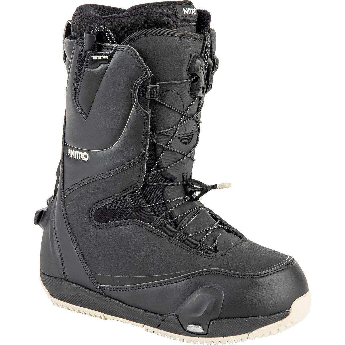 Nitro Cave TLS Step On Snowboard Boot - 2024 - Women's Black/Sand
