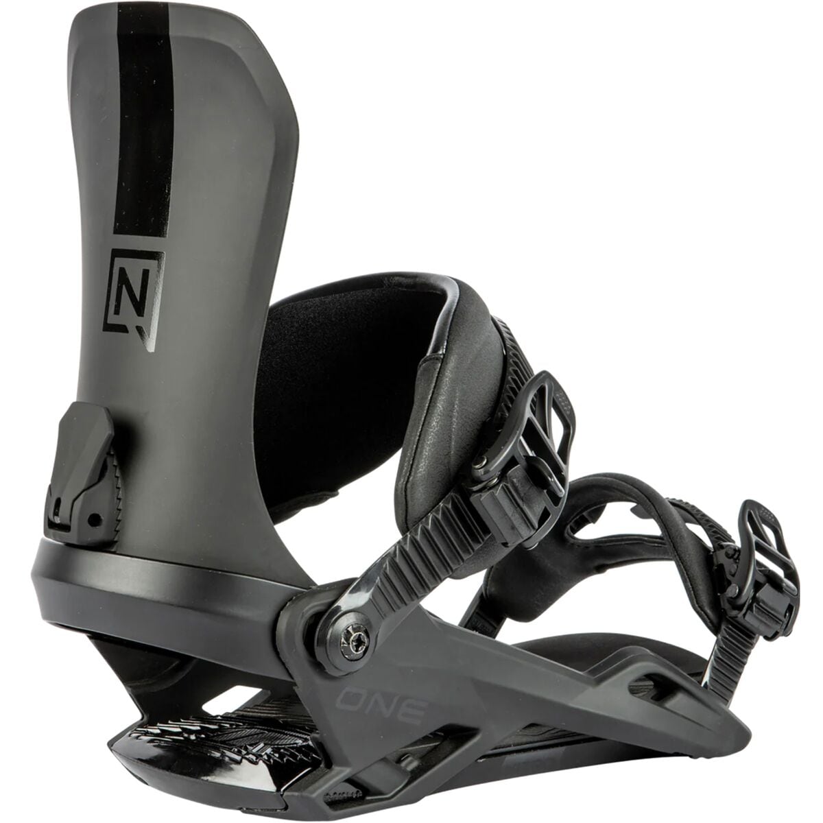 Nitro One Snowboard Binding - 2024 Ultra Black