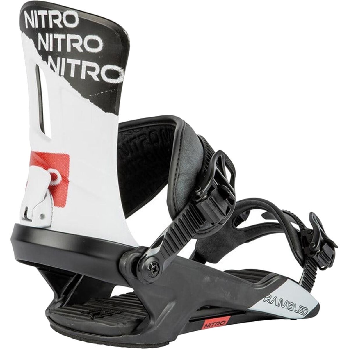 Nitro Rambler Snowboard Binding - 2024 Raw, M