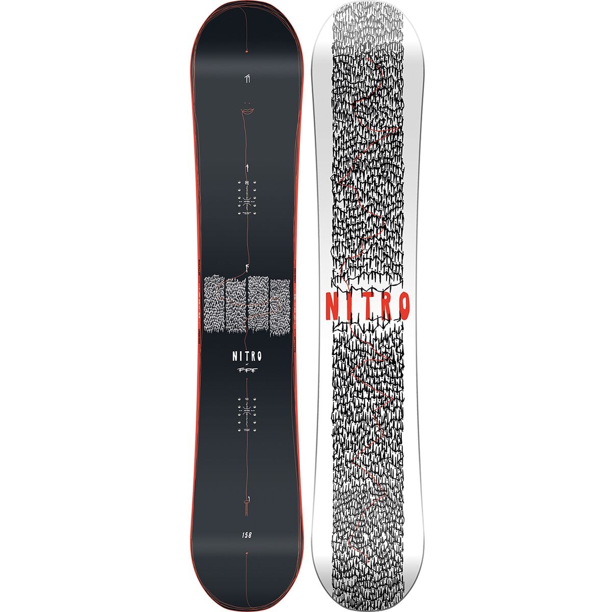 Nitro T1 x FFF Snowboard - 2024 - Snowboard