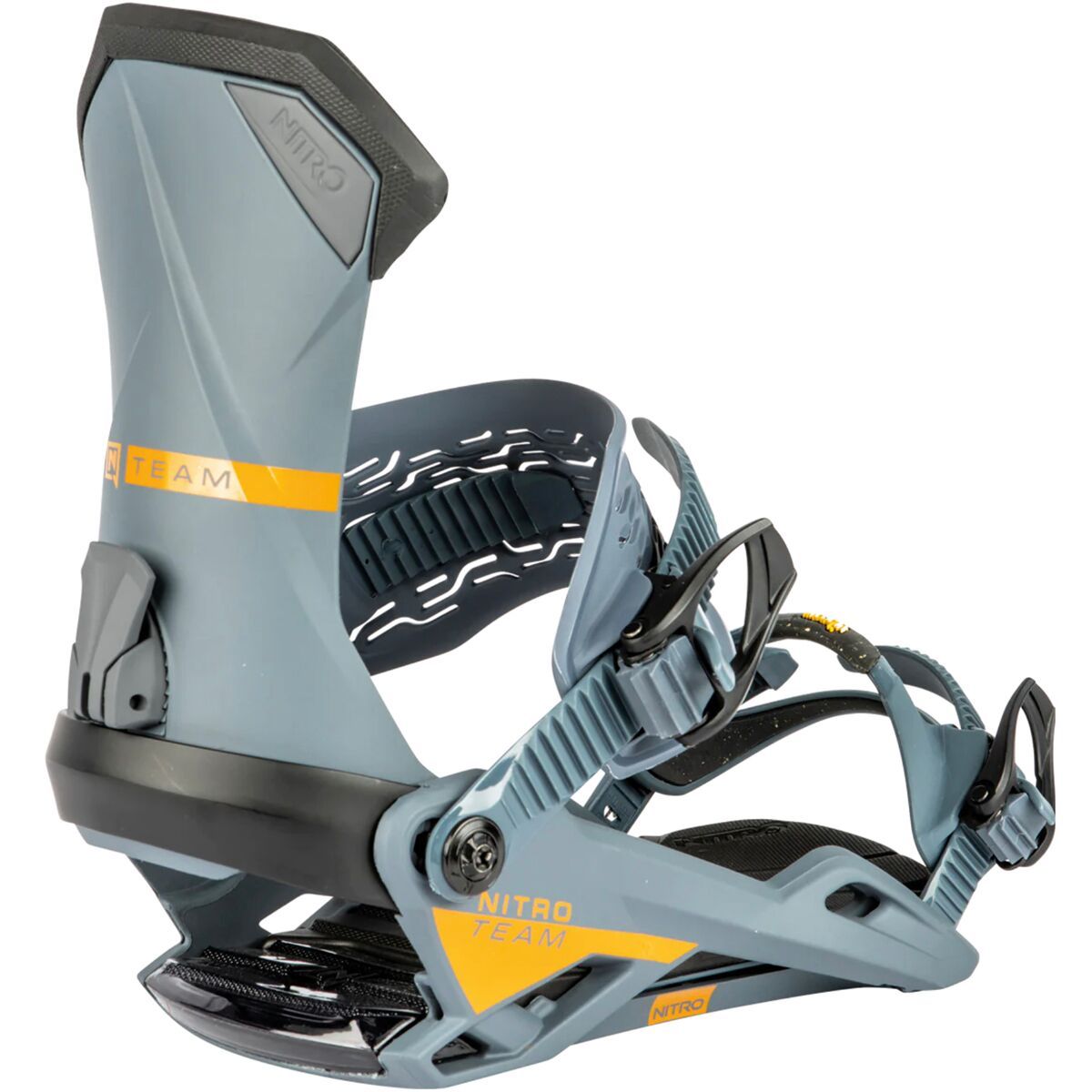 Nitro Team Snowboard Binding - 2024 Gunmetal, L