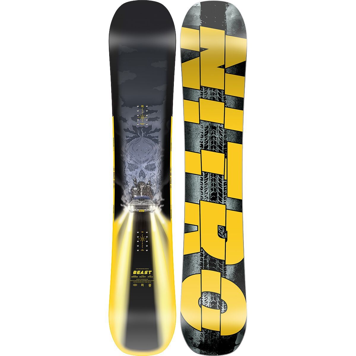 Nitro Beast Snowboard  - 2025 One Color, 155cm