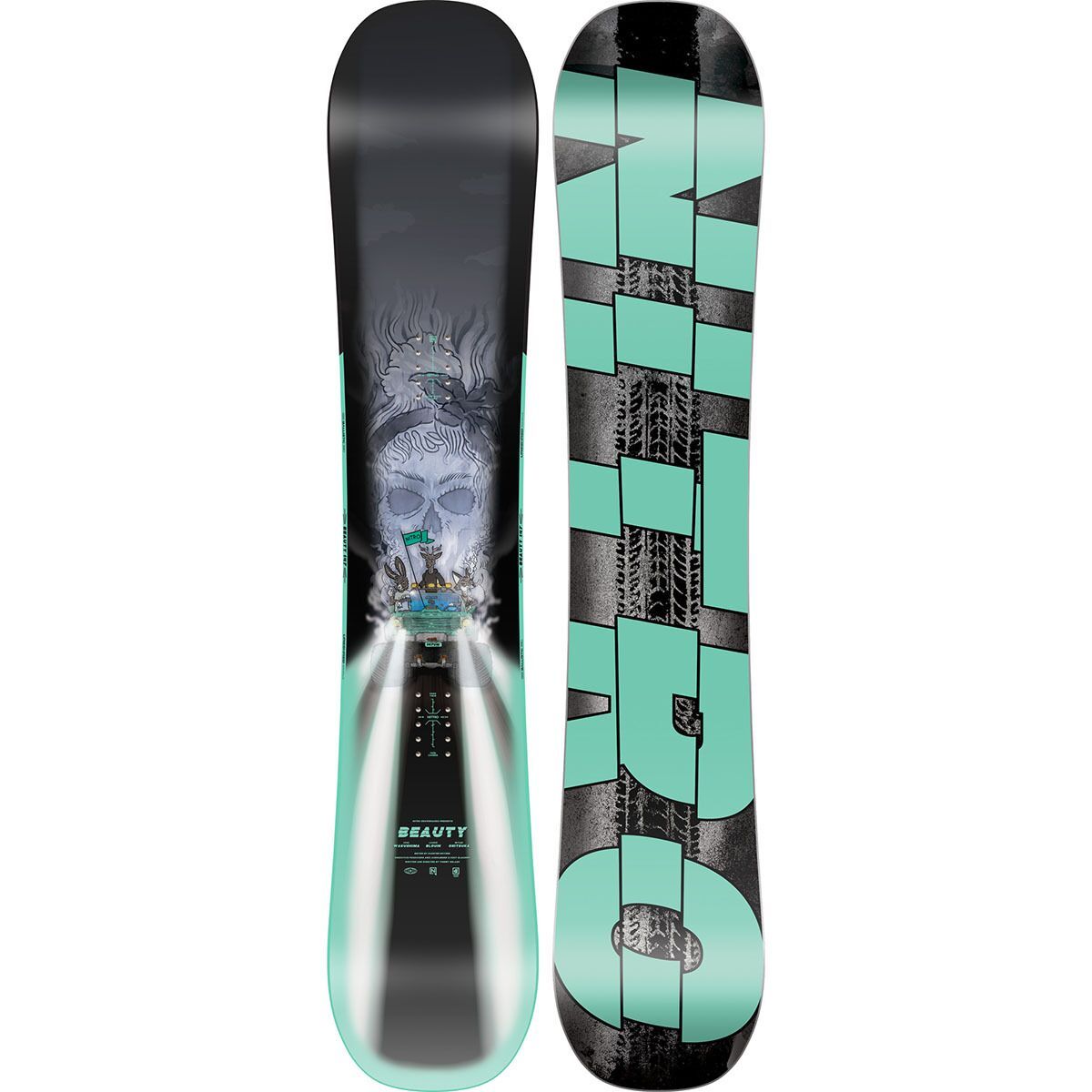 Image of Nitro Beauty Snowboard - 2025 - Women's One Color, 147cm