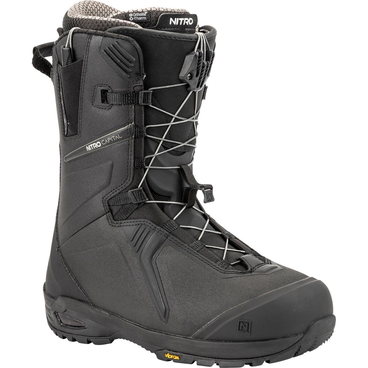 Nitro Capital TLS Snowboard Boot  - 2025 Black, 11.0