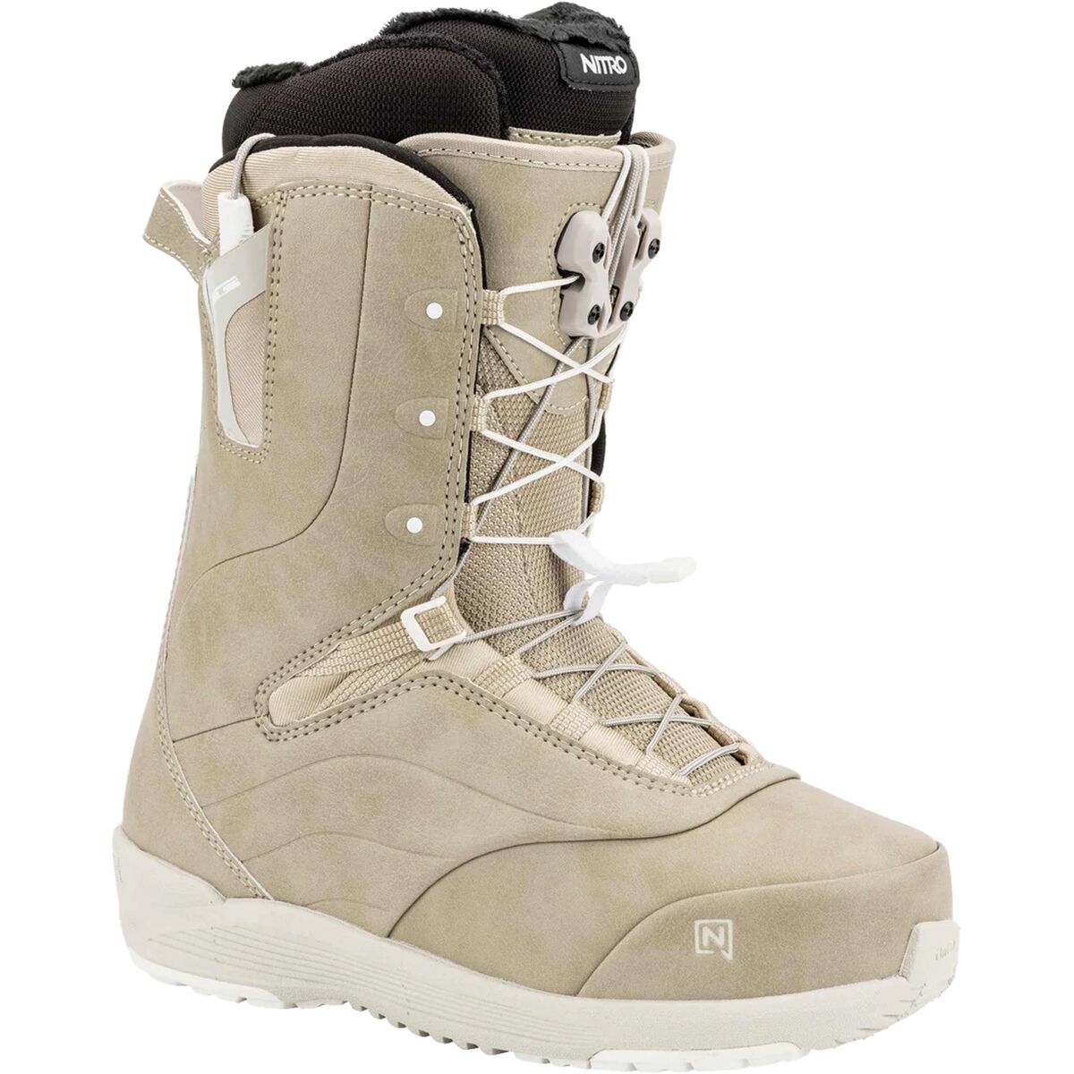 Image of Nitro Crown TLS Snowboard Boot - 2025 - Women's Sand, 6.5