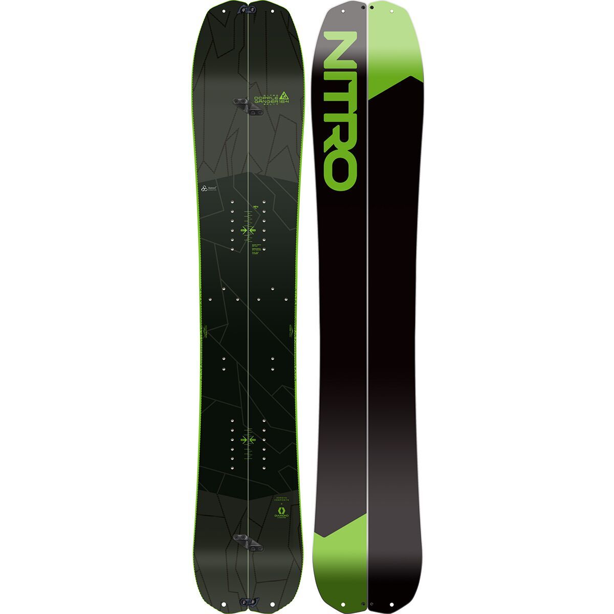 Image of Nitro Doppleganger Splitboard - 2025 One Color, 148cm