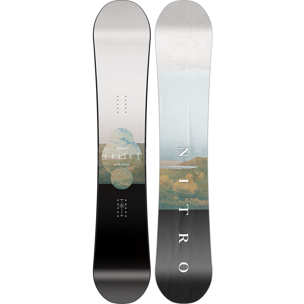 Image of Nitro Fate Snowboard - 2025 - Women's One Color, 150cm