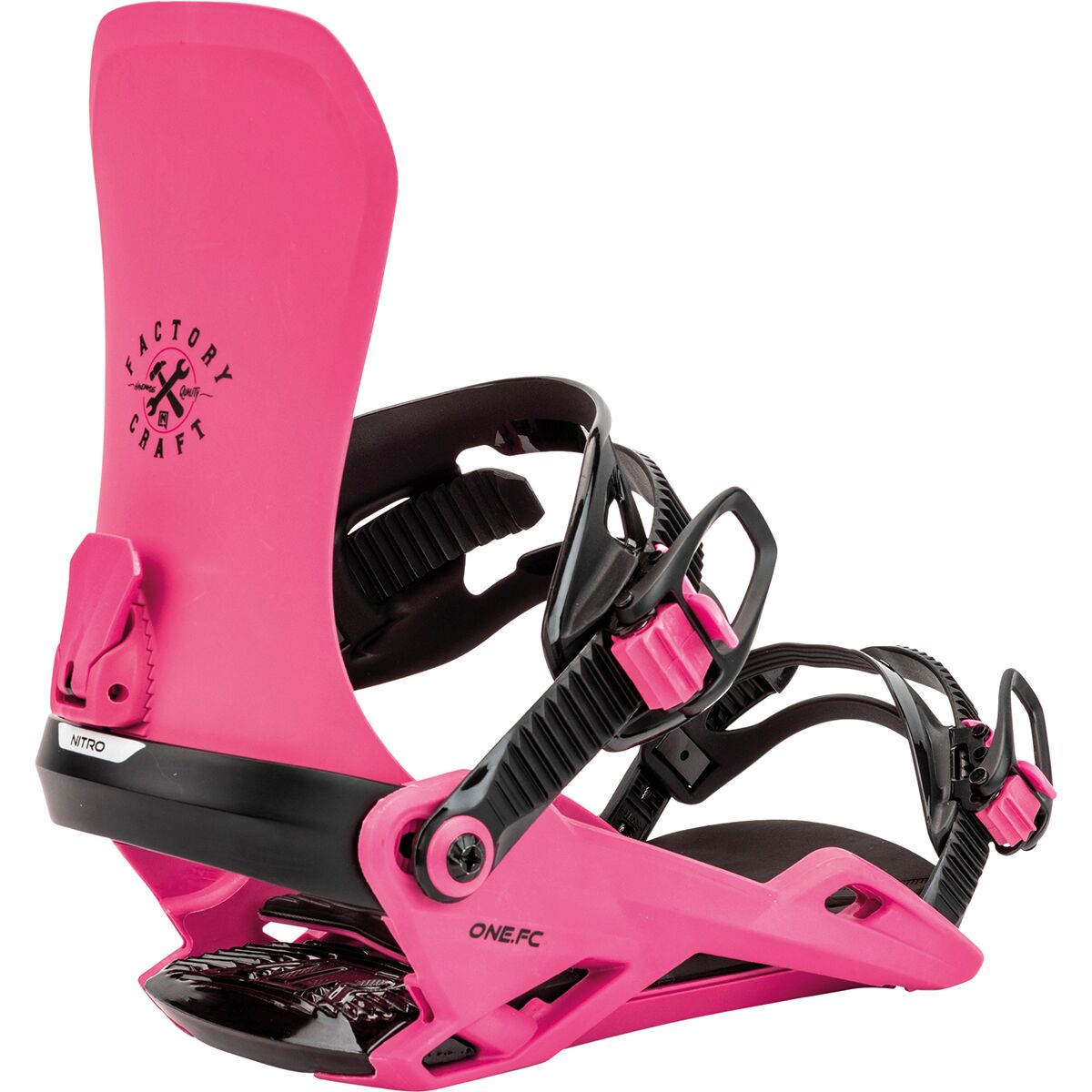 nitro one snowboard bindings Men's 2025 The medium 24/25 One Men's Snowboard Bindings