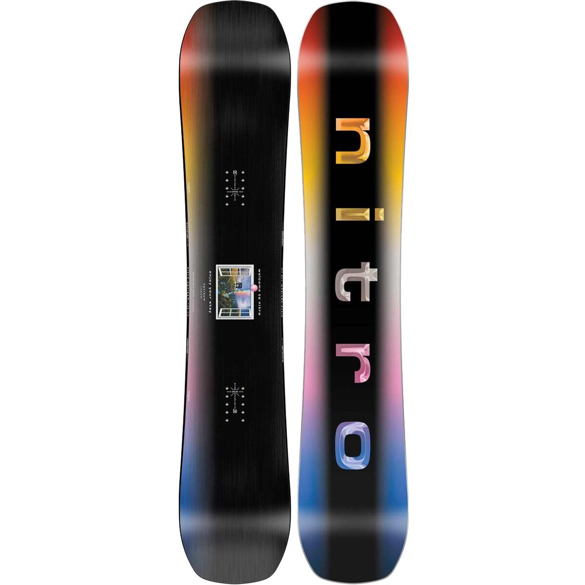 Image of Nitro Optisym Snowboard - 2025 One Color, 159cm