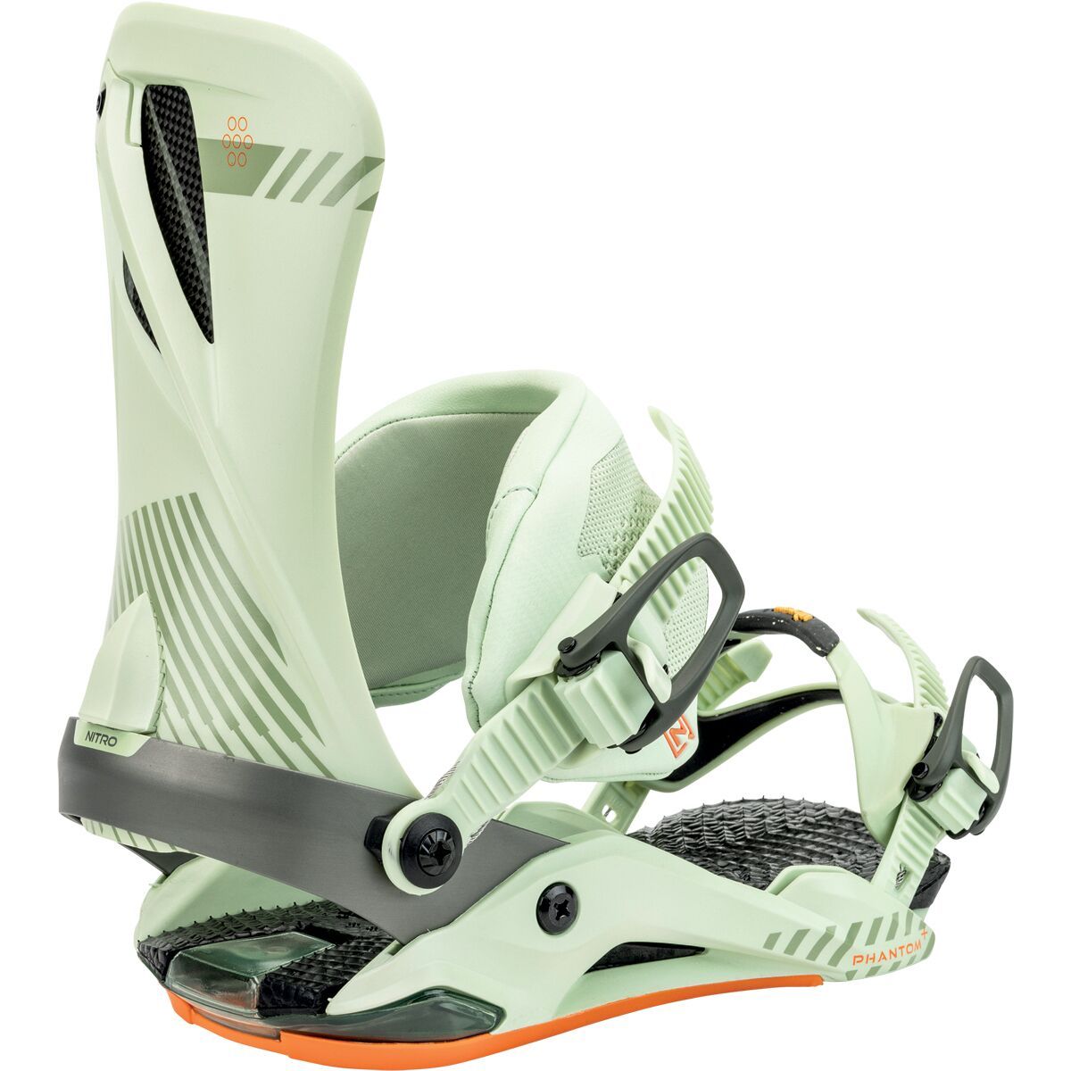 Nitro Phantom+ Snowboard Binding - 2025 Soft Lime, M