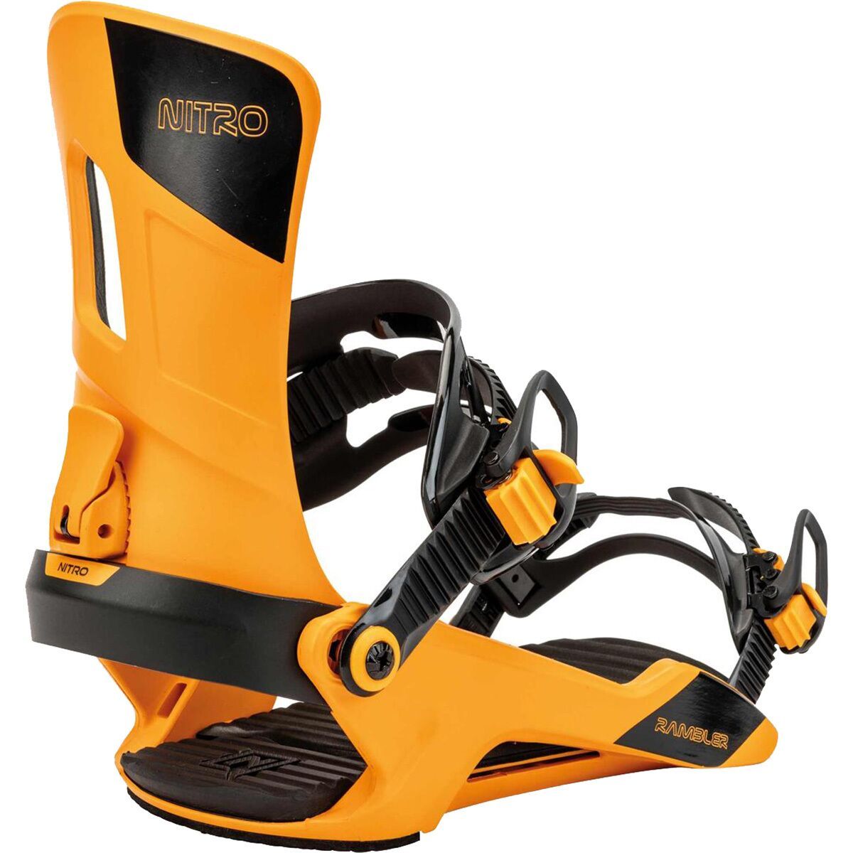 Image of Nitro Rambler Snowboard Binding - 2025 Orange, M