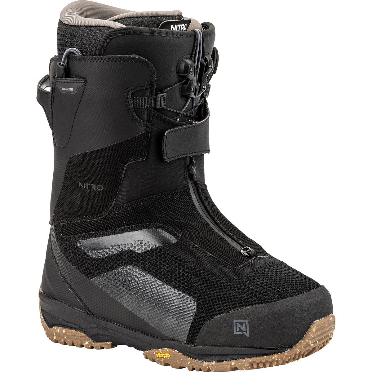 Image of Nitro Skylab TLS Snowboard Boot - 2025 Black, 11.0