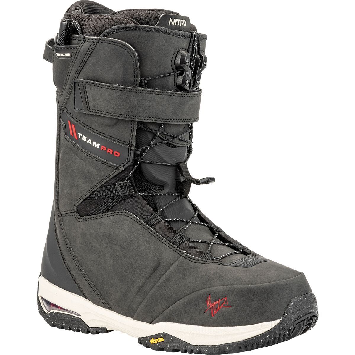 Nitro Team Pro MK TLS Snowboard Boot  - 2025 Black, 10.5