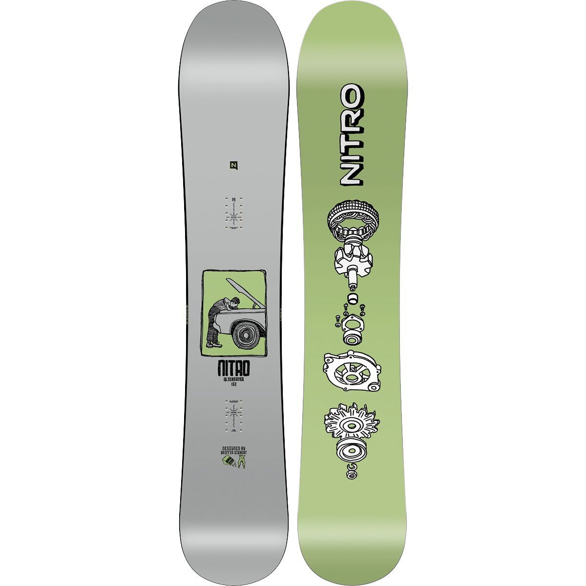 Image of Nitro Alternator Snowboard - 2026 One Color, 157cm