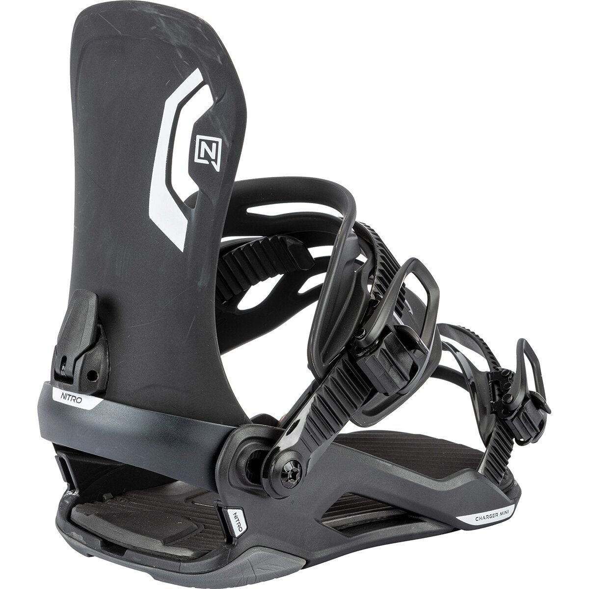 Image of Nitro Charger Mini Snowboard Binding - 2027 - Kids' Ultra Black, S