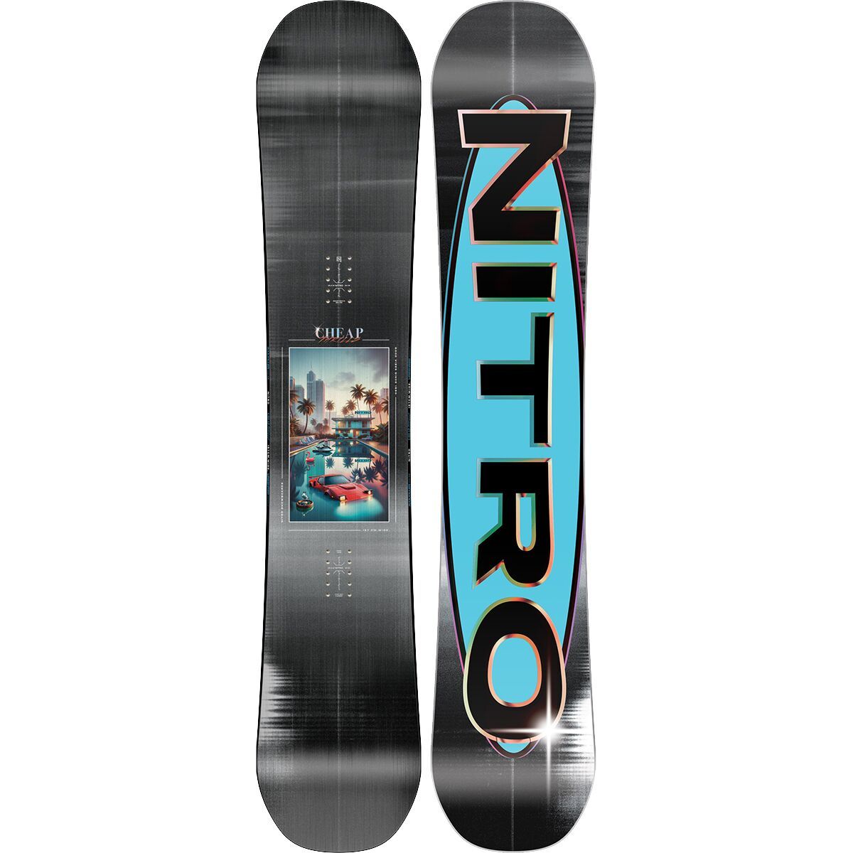 Image of Nitro Cheap Thrills Snowboard - 2026 One Color, 148cm