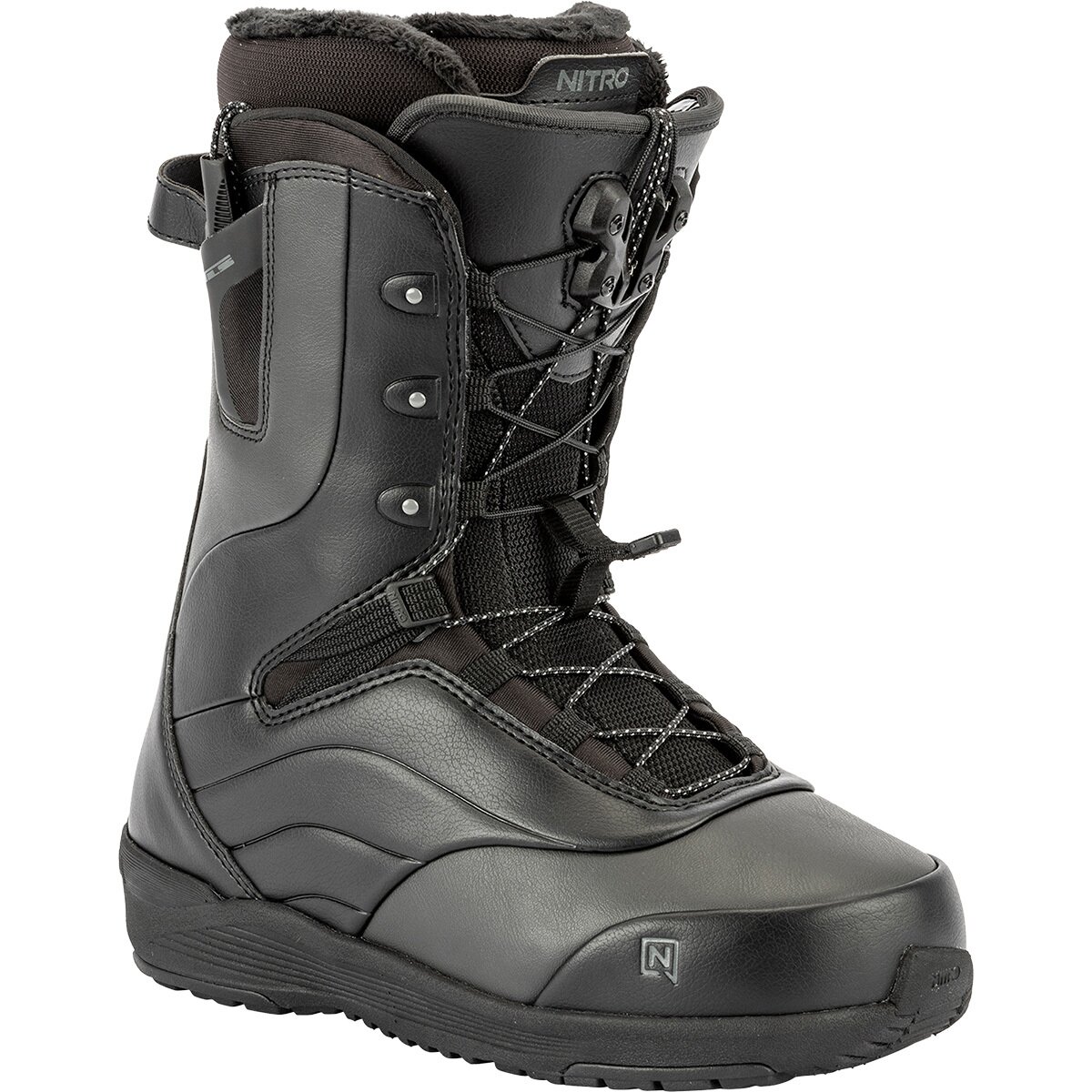 Image of Nitro Crown TLS Snowboard Boot - 2026 - Women's Black, 6.0