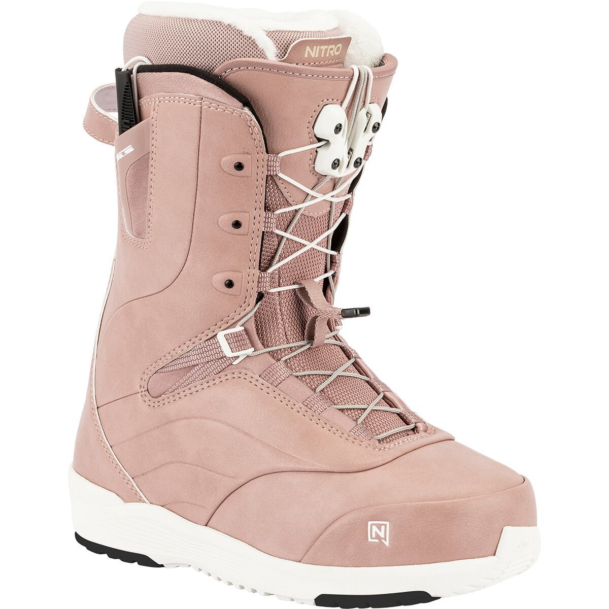 Image of Nitro Crown TLS Snowboard Boot - 2026 - Women's Rose, 6.5