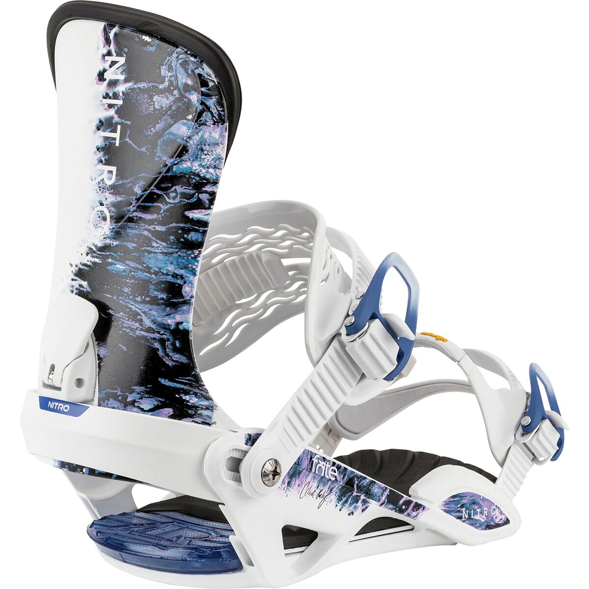 Image of Nitro Fate Snowboard Binding - 2026 - Women's Nitro X C. Petrig, S