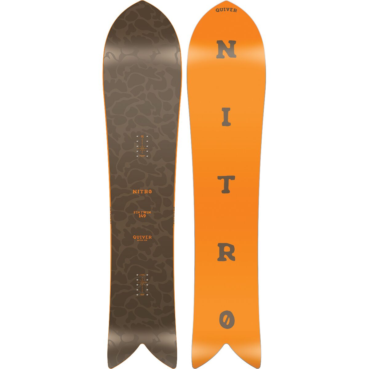Image of Nitro Fintwin Snowboard - 2026 One Color, 149cm