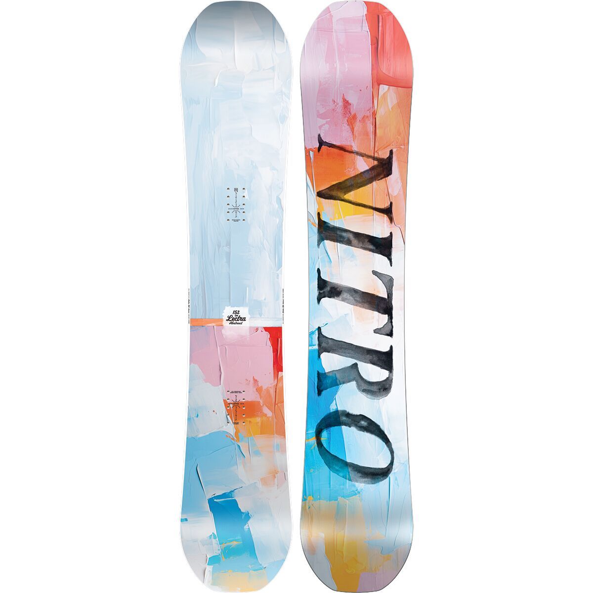 Image of Nitro Lectra Abstract Snowboard - 2026 - Women's One Color, 149cm