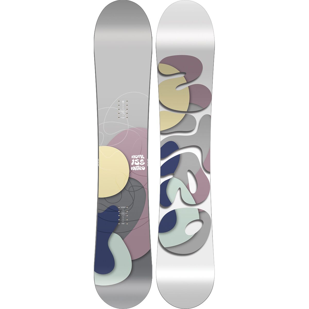 Image of Nitro Nova Snowboard - 2026 - Women's One Color, 148cm