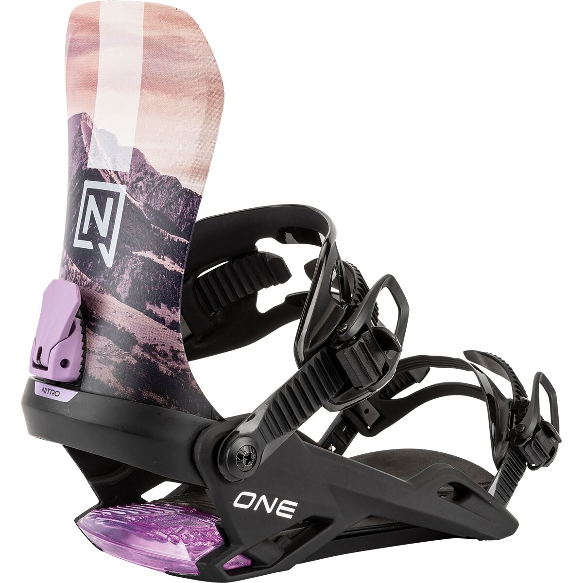 Nitro Nitro One Snowboard Binding - 2026 Sunrise, L