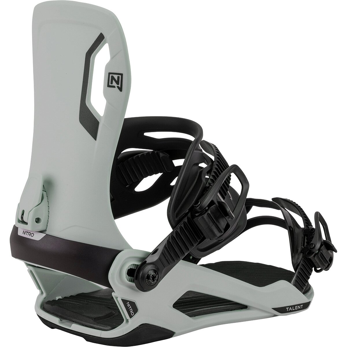 Image of Nitro Talent Snowboard Binding - 2026 Neutral Gray, M