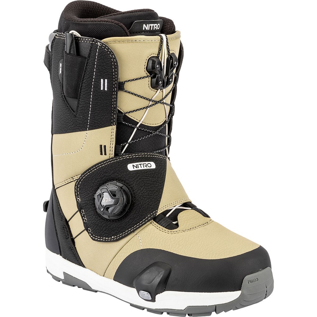 Image of Nitro Venture Step On TLS Snowboard Boot - 2026 Desert/Black, 10.5