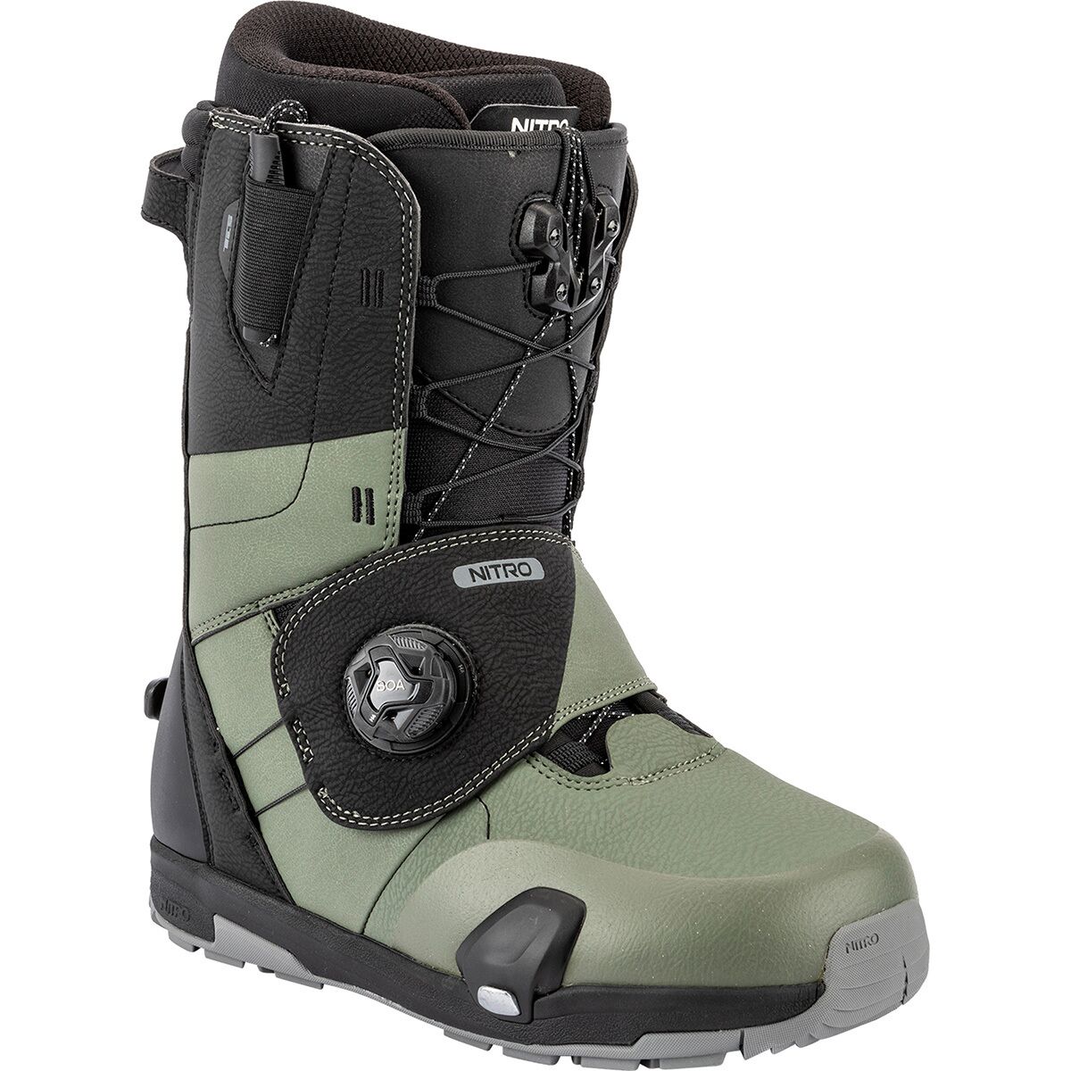 Image of Nitro Venture Step On TLS Snowboard Boot - 2027 Shadow/Black, 8.5