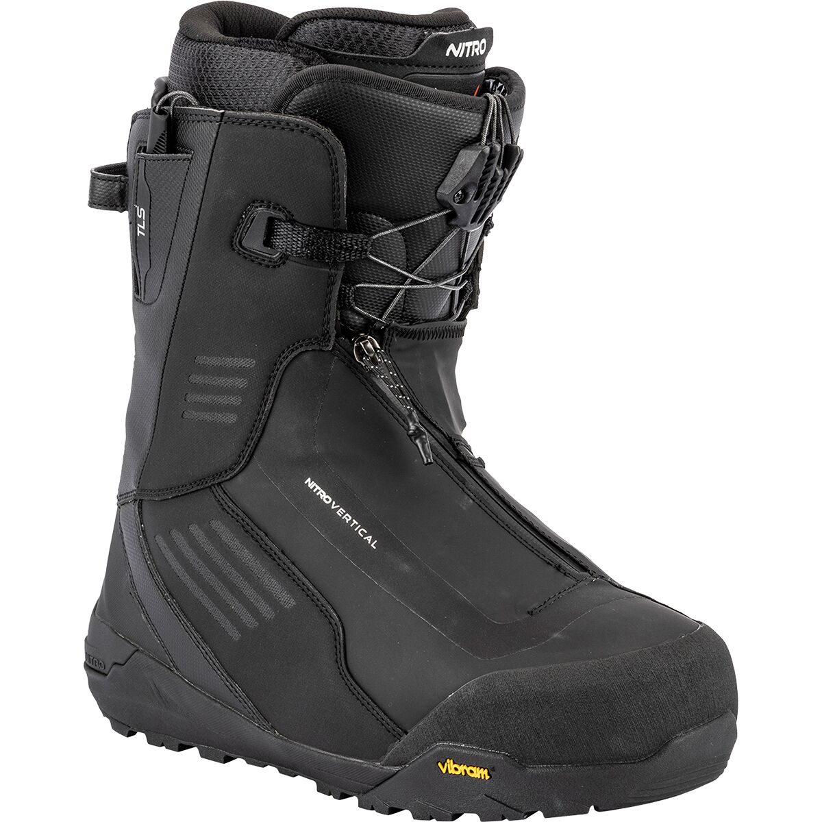 Image of Nitro Vertical TLS+ Backcountry Snowboard Boot - 2026 Black, 10.0